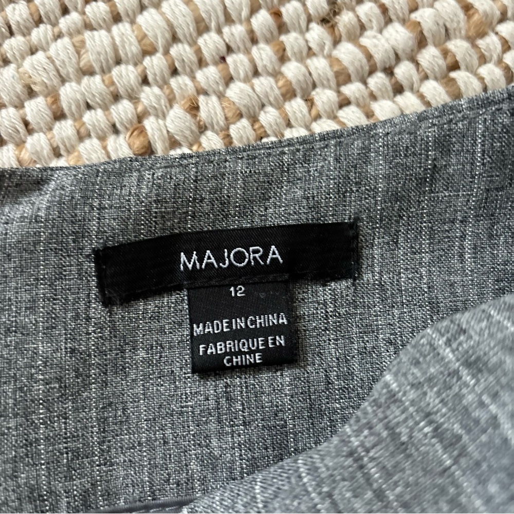 MAJORA Striped Mini Skirt -Size 12 - Picture 7 of 7